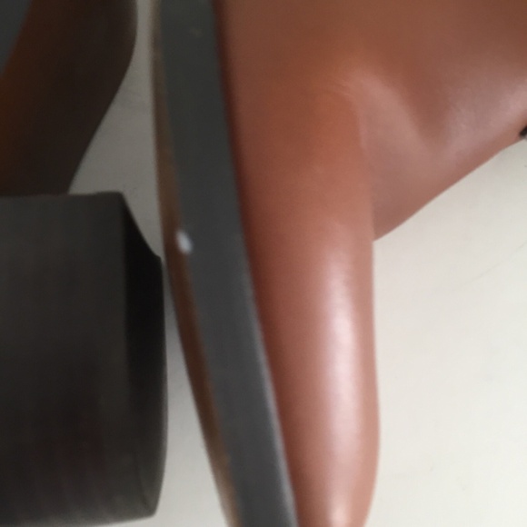 Coach Women's Buckle Chelsea Ankle Boots FG1002 Leather Dark Saddle Brown 7.5B - Picture 14 of 16